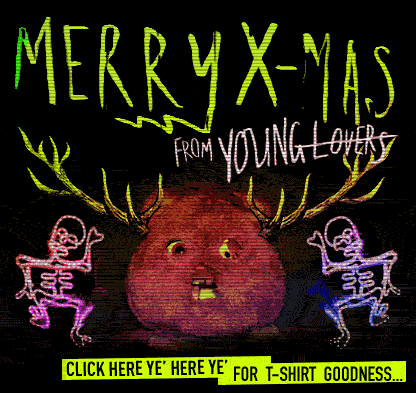 Young Lovers Kooky Xmas Card