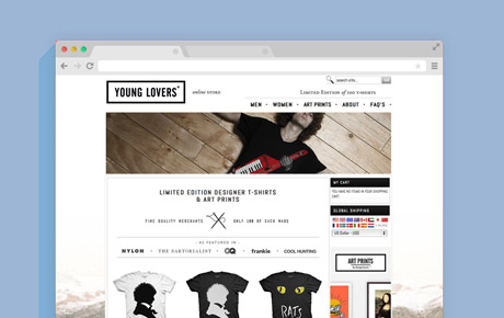 for Young Lovers Label ®  www.youngloverslabel.com