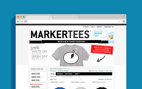 for MarkerTees - www.markertees.com